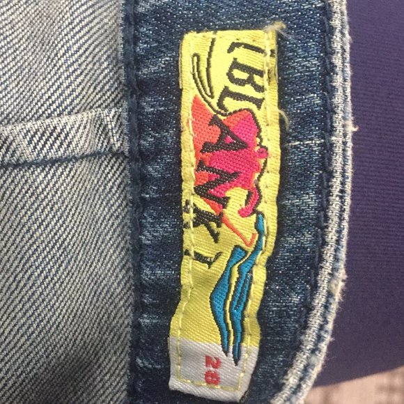 Blank NYC Motorcycle Blue Jeans 28 NWT - Picture 5 of 9